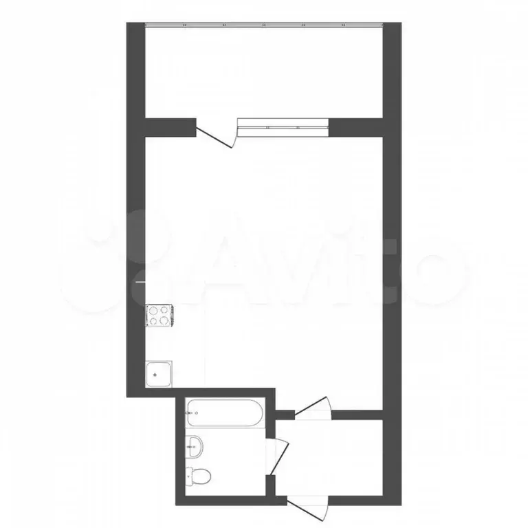 Квартира-студия, 30 м, 7/10 эт. - Фото 0