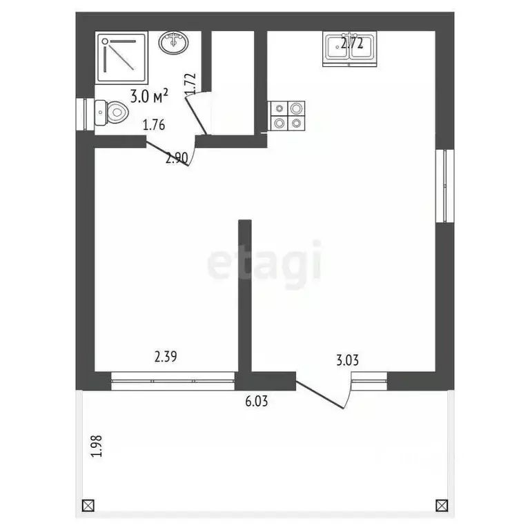Дом в Тюменская область, Нижнетавдинский муниципальный округ, ... - Фото 2
