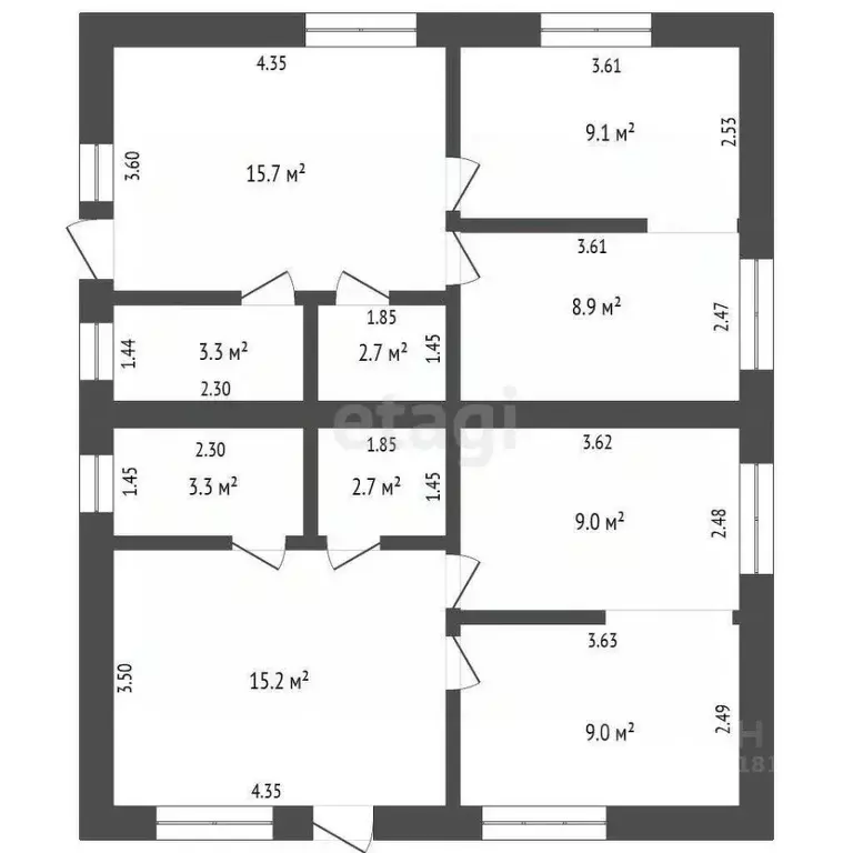 Дом в Ростовская область, Аксайский район, Большой Лог хут. ул. ... - Фото 2