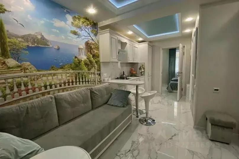 1-к кв. Краснодарский край, Сочи Центральный мкр, ул. Комсомольская, 4 ... - Фото 2