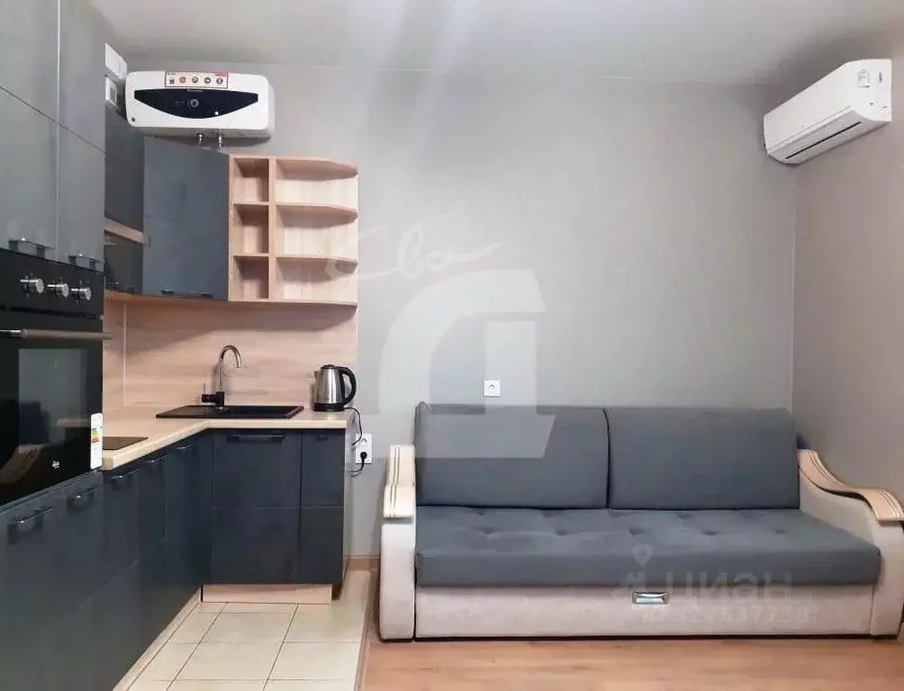 Студия Краснодарский край, Краснодар ул. Западный обход, 42к2 (25.0 м) - Фото 2