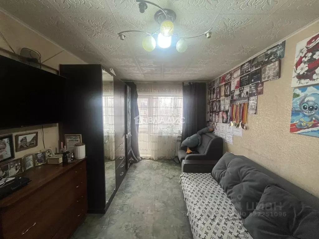 1-к кв. Иркутская область, Ангарск 95-й кв-л, ул. Окружная, 13 (30.7 ... - Фото 1