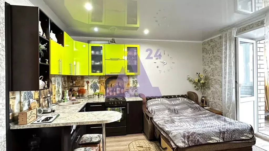 Студия Алтайский край, Новоалтайск ул. Анатолия, 92 (27.0 м) - Фото 0