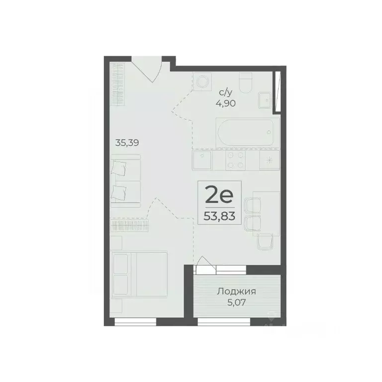 2-к кв. Крым, Ялта муниципальный округ, Массандра пгт Ботаника жилой ... - Фото 1