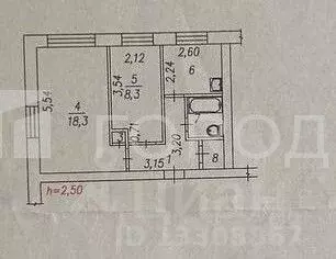 2-к кв. Кемеровская область, Новокузнецк Народная ул., 37 (42.0 м) - Фото 1