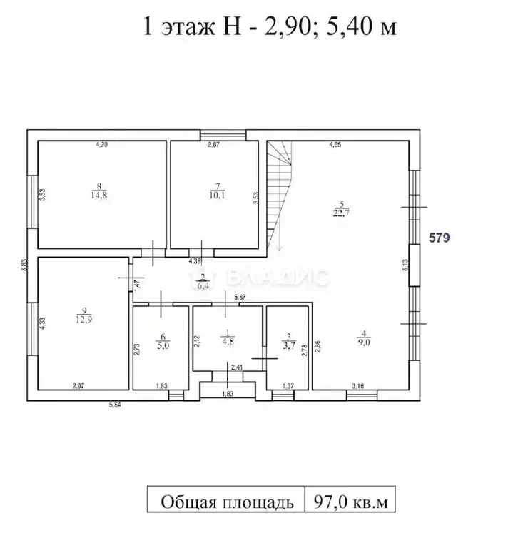 Дом в Калининградская область, Гурьевский муниципальный округ, пос. ... - Фото 1