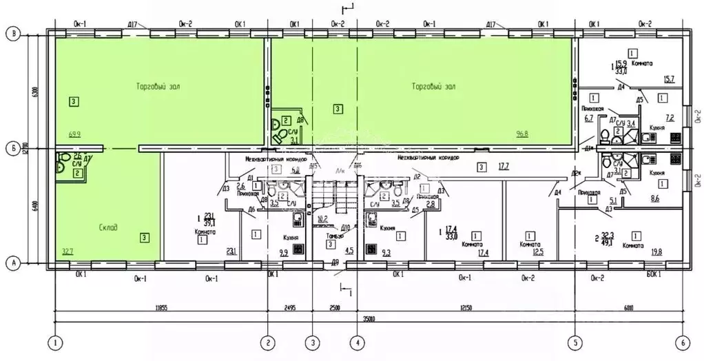 Торговая площадь в Курганская область, Курган ул. Броневик, 2Е (250 м) - Фото 1