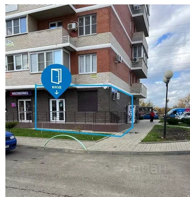 Торговая площадь в Краснодарский край, Краснодар ул. Автолюбителей (41 ... - Фото 2