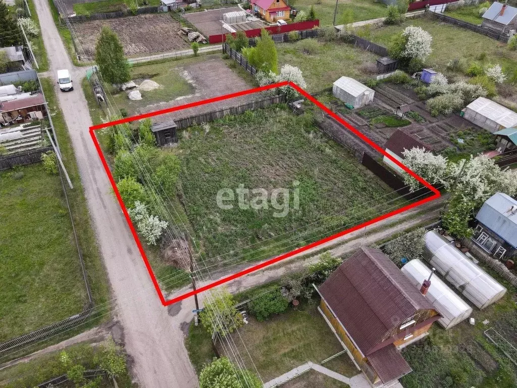 Участок в Тюменская область, Тюменский район, Нива СНТ ул. Сиреневая ... - Фото 0