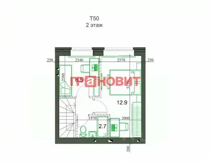 Таунхаус в Новосибирская область, Новосибирский район, Станционный ... - Фото 1