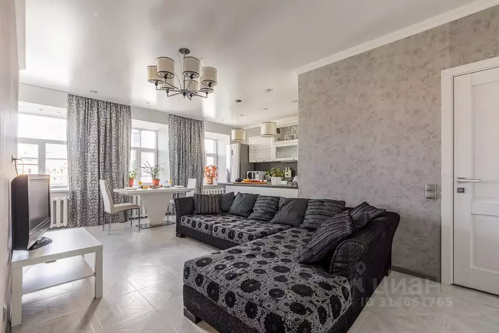 3-к кв. Санкт-Петербург Ропшинская ул., 30 (71.0 м) - Фото 1