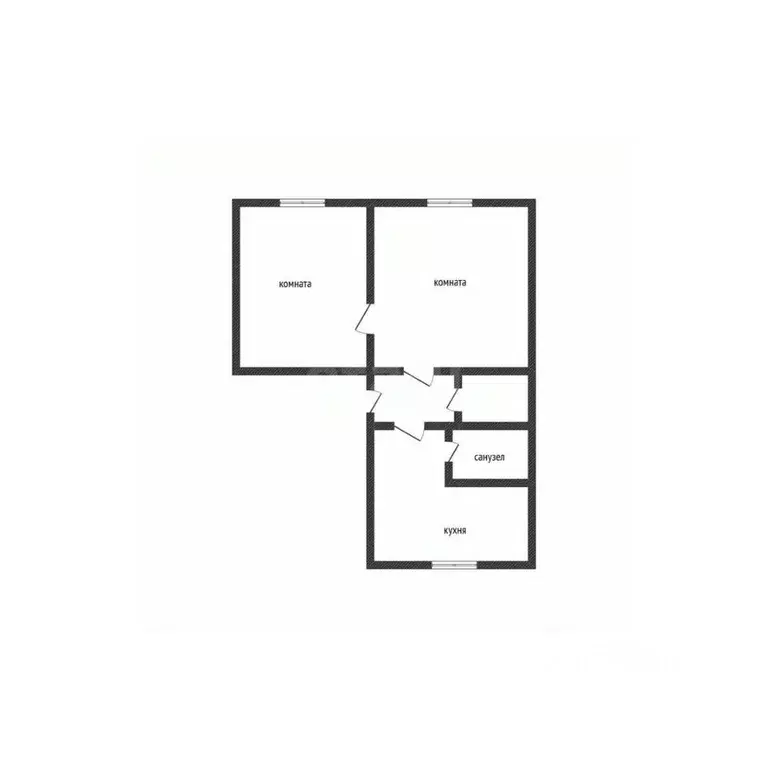 2-к кв. Алтайский край, Бийский район, с. Первомайское Парковая ул., ... - Фото 2