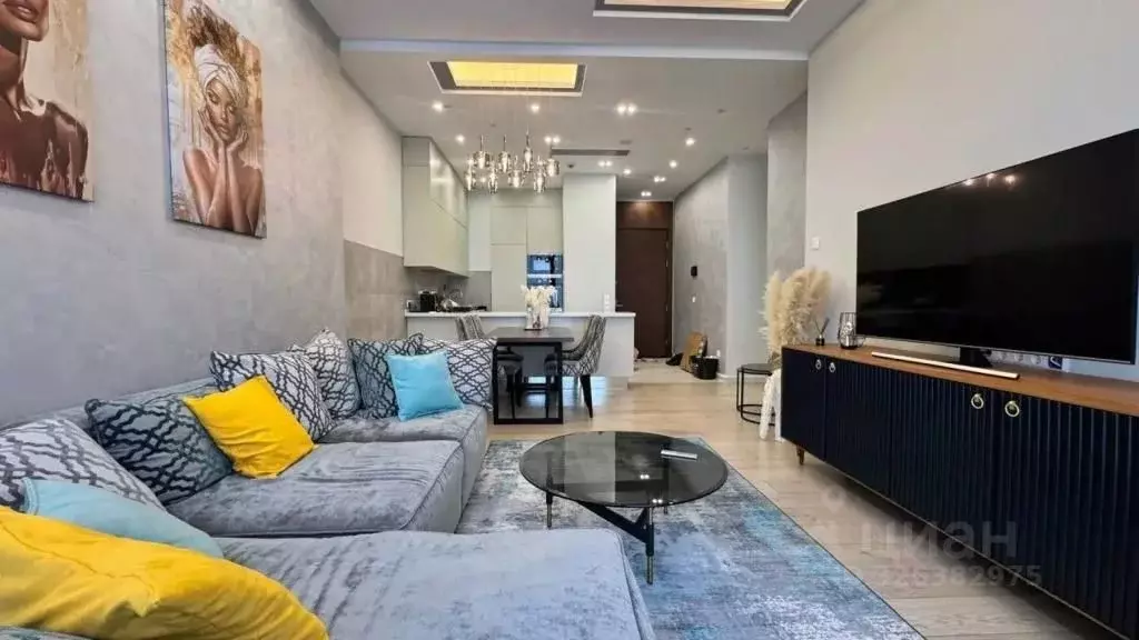 2-к кв. Москва 1-й Красногвардейский проезд, 22с2 (73.0 м) - Фото 1