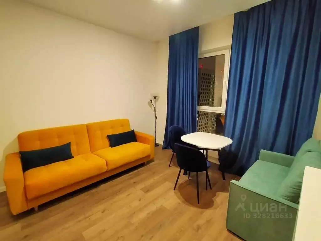 Студия Москва Сельскохозяйственная ул., 39 (22.0 м) - Фото 2