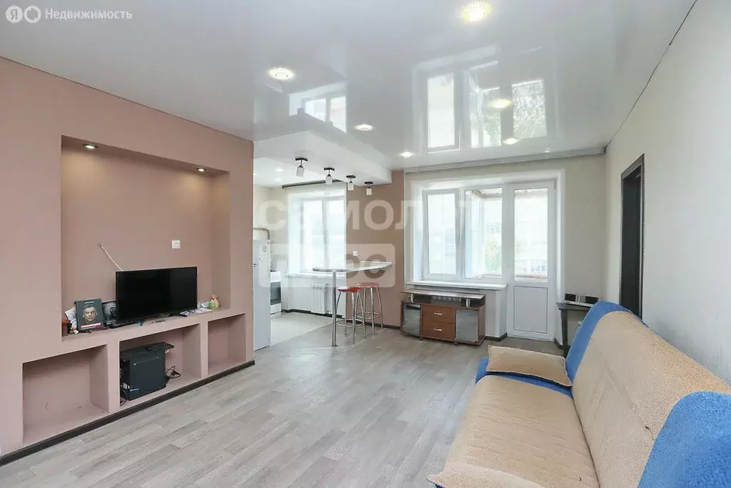 2-комнатная квартира: Липецк, улица Фрунзе, 2 (43.8 м) - Фото 1