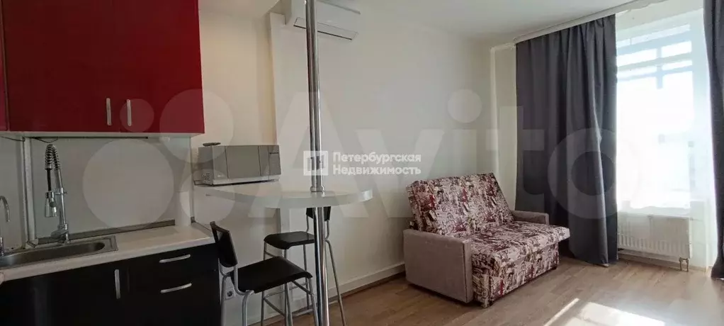 Квартира-студия, 24,1 м, 18/19 эт. - Фото 1
