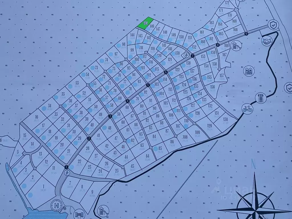 Участок в Ленинградская область, Всеволожский район, Лесколовское ... - Фото 2