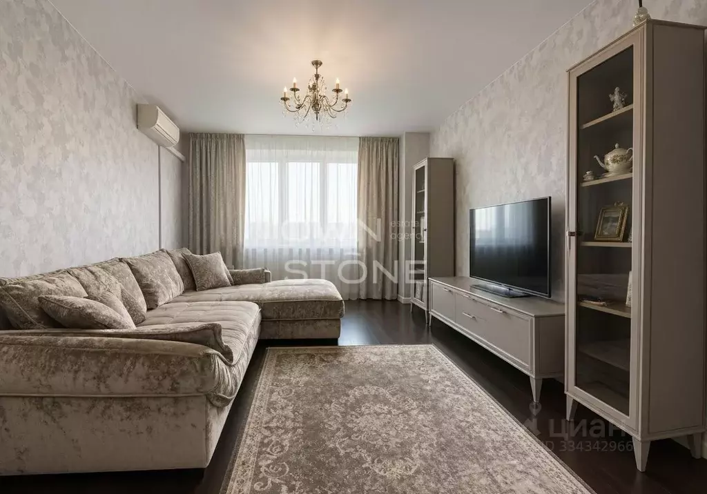 4-к кв. Москва ул. Крылатские Холмы, 24 (99.0 м) - Фото 1