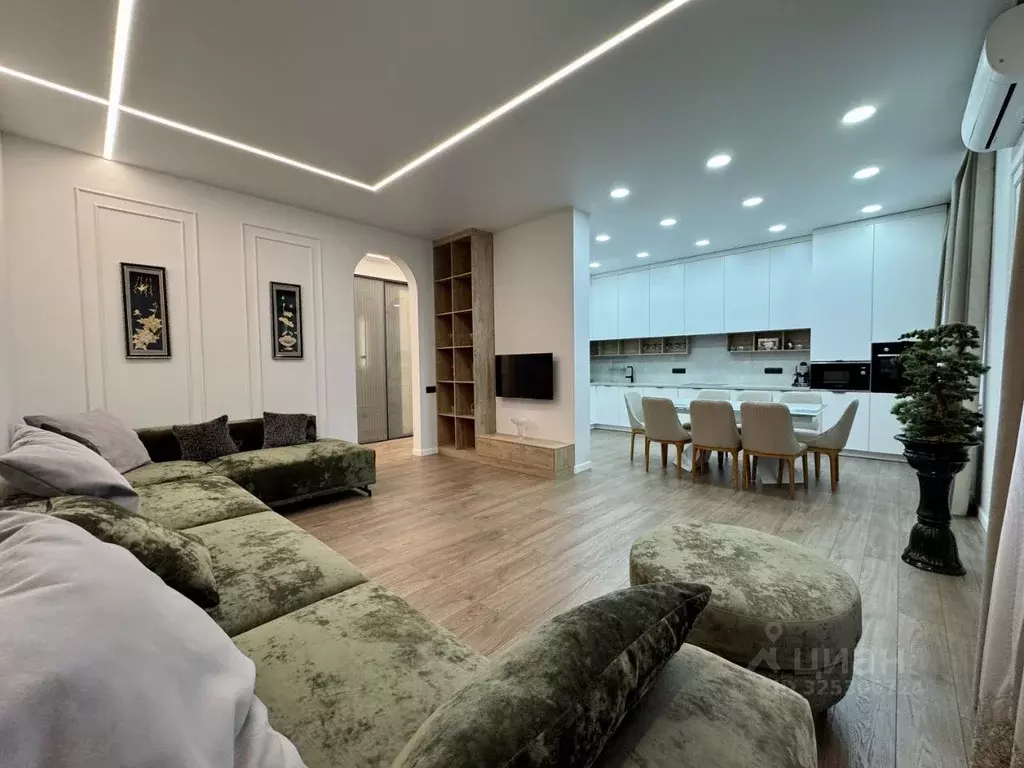 2-к кв. Башкортостан, Уфа бул. Ибрагимова, 34 (93.0 м) - Фото 1