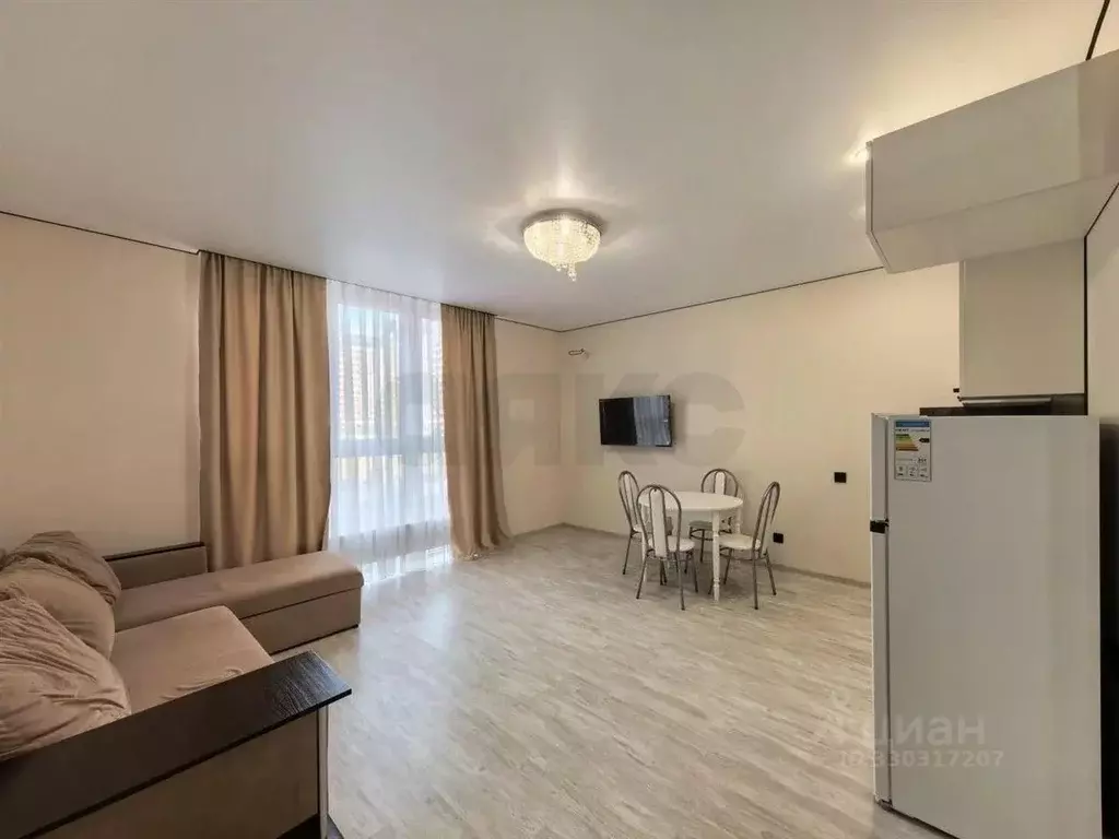 Студия Краснодарский край, Краснодар ул. Ивана Беличенко (30.5 м) - Фото 1