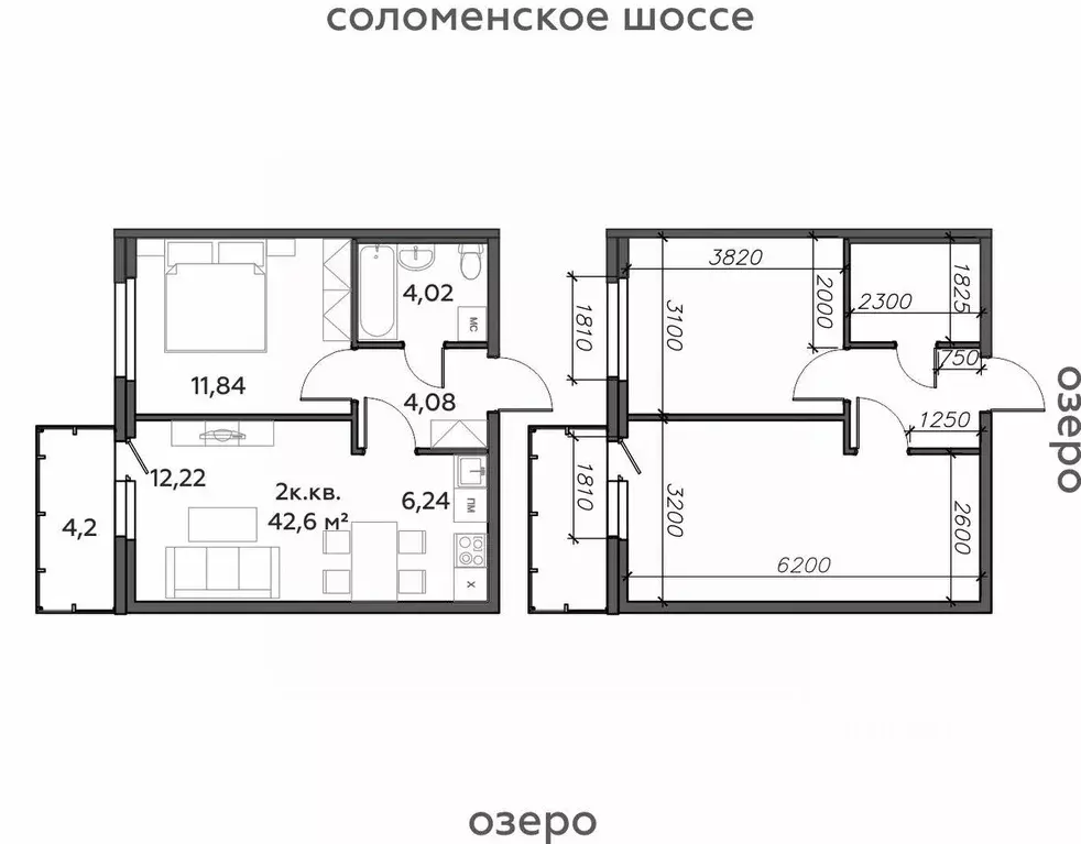 2-к кв. Карелия, Петрозаводск Вороний Наволок тер., Талоярви мкр,  ... - Фото 1
