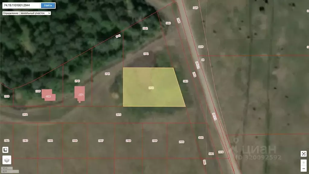 Участок в Челябинская область, Сосновский муниципальный округ, с. ... - Фото 1