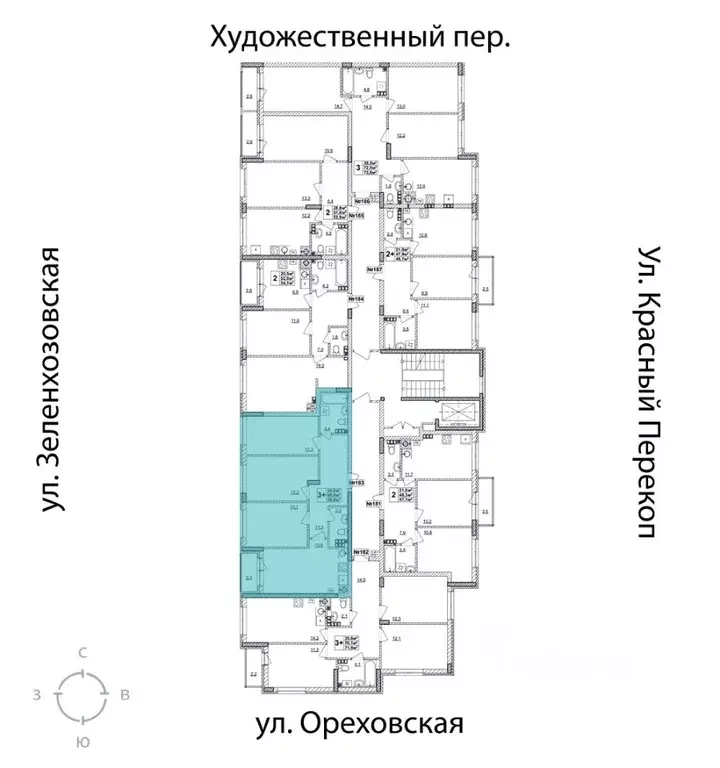 3-к кв. Нижегородская область, Нижний Новгород Смородина жилой ... - Фото 2