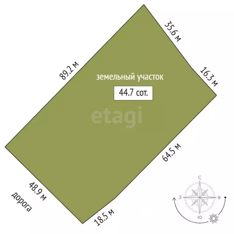 Участок в Тюменская область, Тюменский муниципальный округ, ... - Фото 2