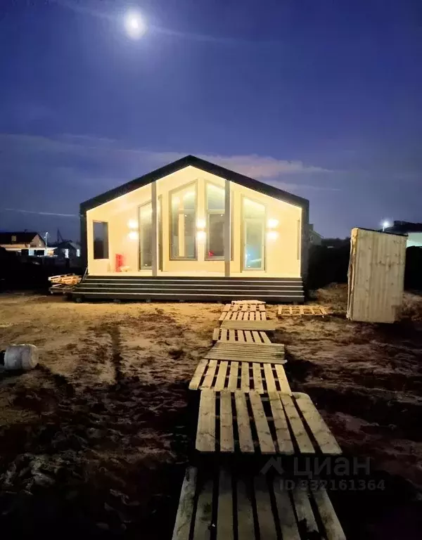 Дом в Татарстан, Высокогорское с/пос, пос. Инеш  (79 м) - Фото 2