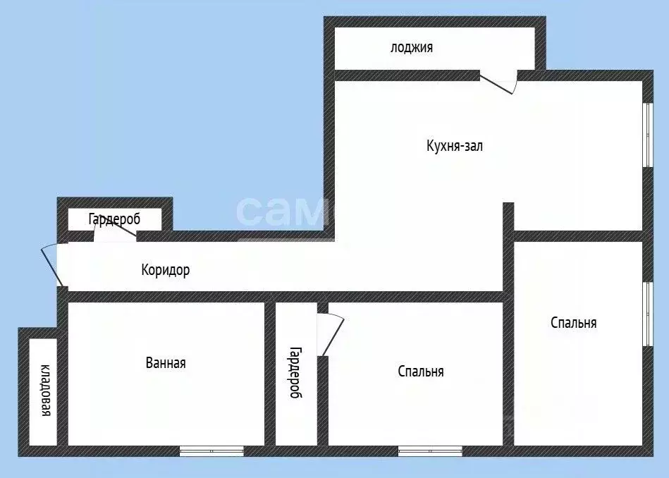 3-к кв. Дагестан, Махачкала просп. Насрутдинова, 89 (115.0 м) - Фото 2
