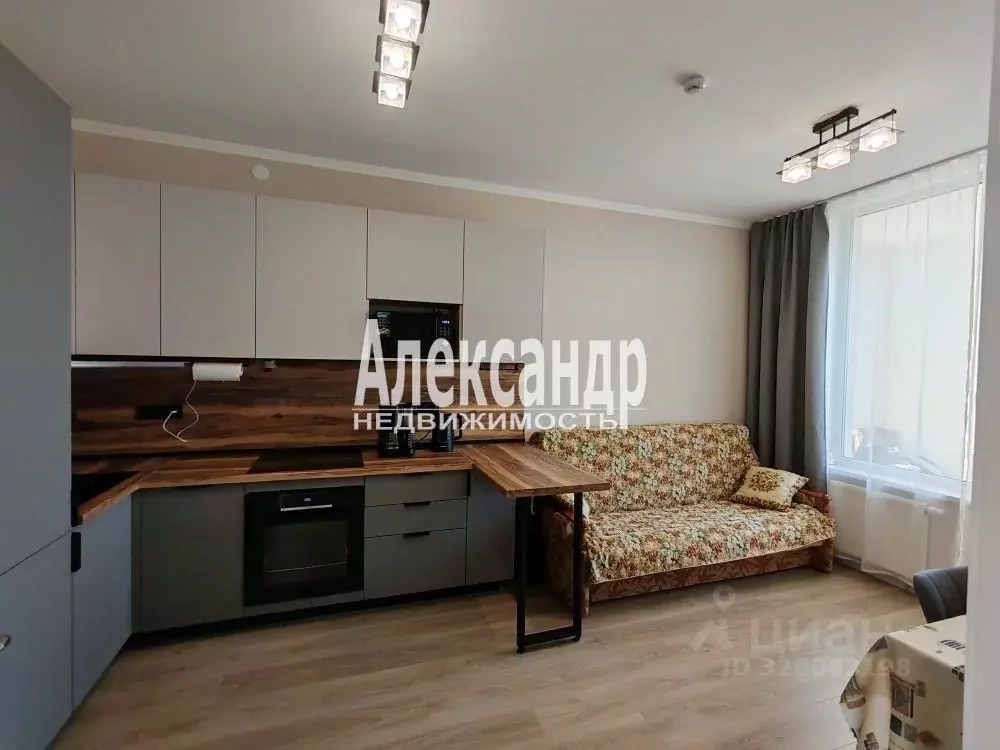 1-к кв. Санкт-Петербург пос. Шушары, ул. Нины Петровой, 8к4 (38.0 м) - Фото 1