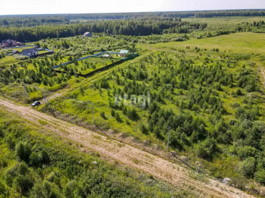 Участок в Нижнетавдинский район, деревня Московка, 6-я линия (6 м) - Фото 1