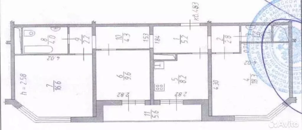3-к кв. Москва Синявинская ул., 11к16 (72.0 м) - Фото 2