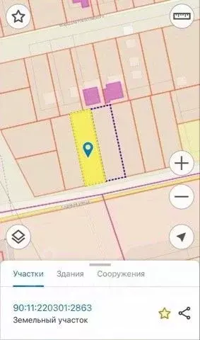 Участок в Крым, Евпатория городской округ, Заозерное пгт ул. Садовая ... - Фото 2