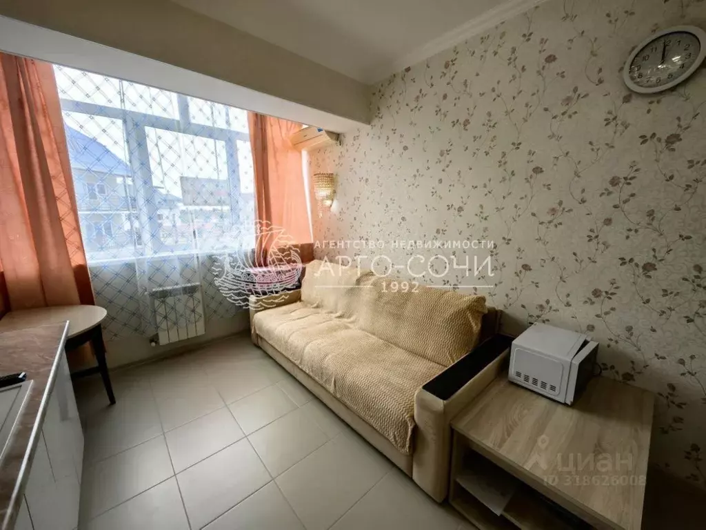 1-к кв. Краснодарский край, Сочи ул. Единство, 1А (33.3 м) - Фото 1