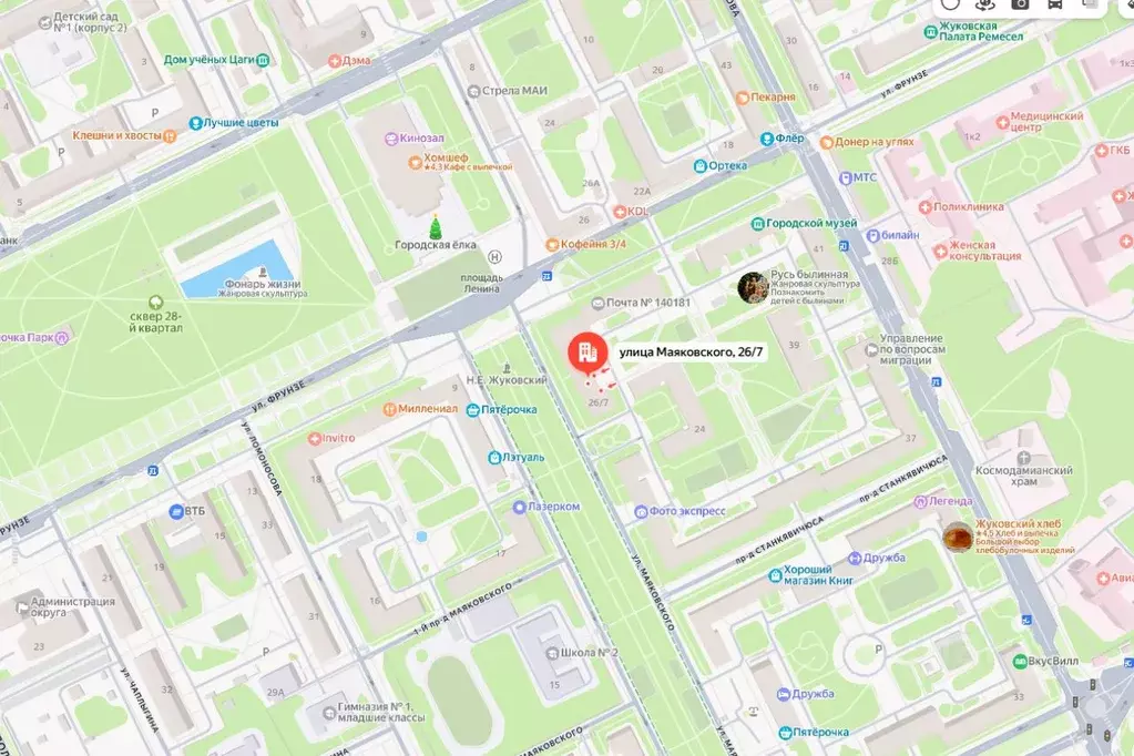 Помещение свободного назначения в Московская область, Жуковский ул. ... - Фото 1