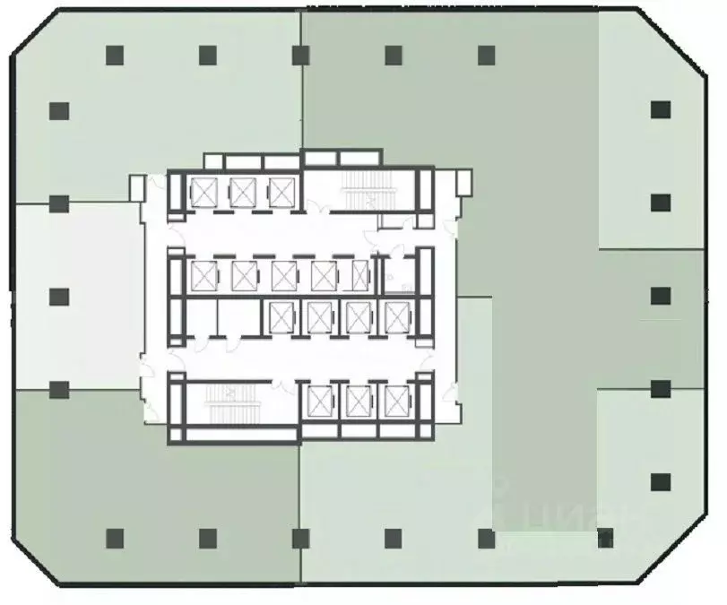 Офис в Москва просп. Вернадского, вл10 (53 м) - Фото 2