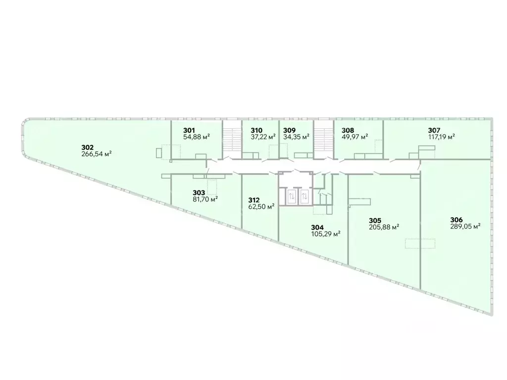 Офис в Санкт-Петербург Гранитная ул., 51 (1305 м) - Фото 2