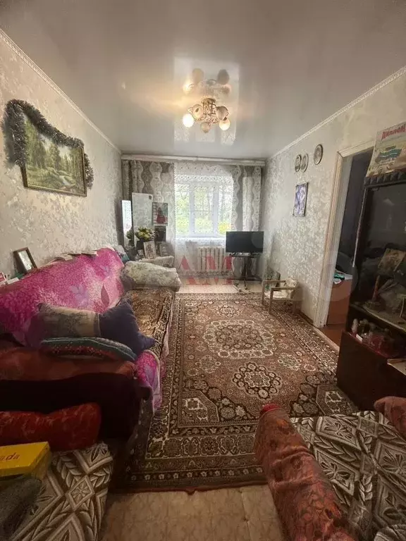 3-к. квартира, 51,8 м, 1/2 эт. - Фото 0