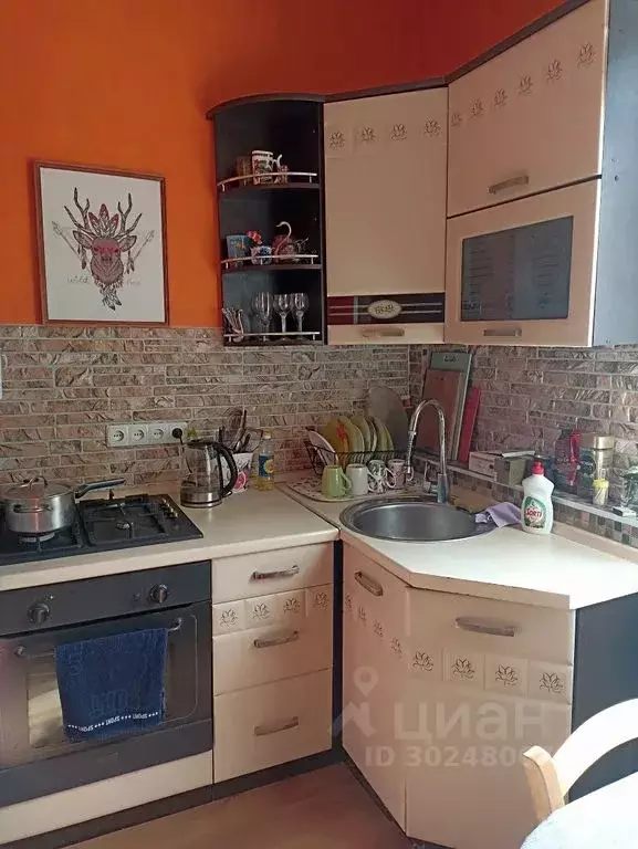 1-к кв. Ленинградская область, Выборг Прогонная ул., 6 (33.0 м) - Фото 2