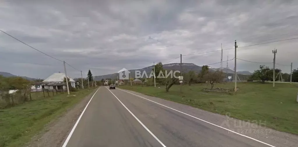 Участок в Адыгея, Майкопский район, Даховская ст-ца Октябрьская ул., ... - Фото 1