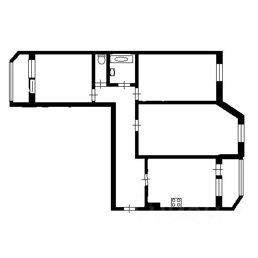 3-к кв. Тюменская область, Тюмень ул. Малыгина, 8 (98.0 м) - Фото 2