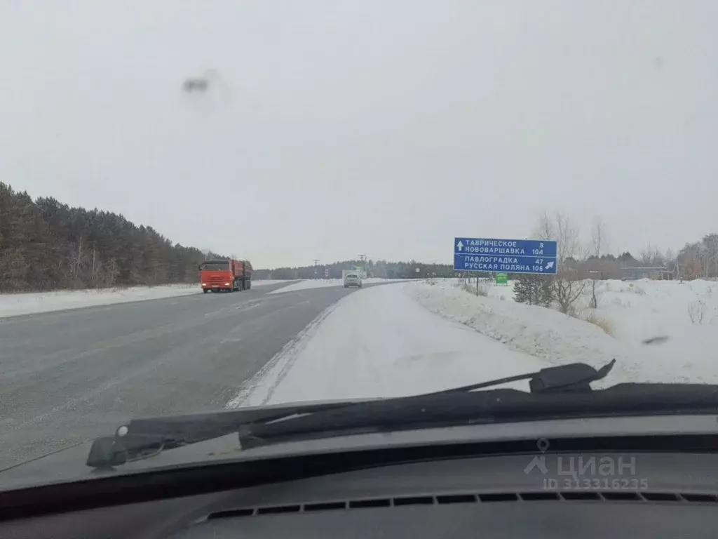 Помещение свободного назначения в Омская область, Таврическое рп ул. ... - Фото 0