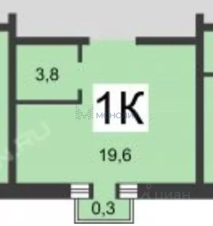 Комната Нижегородская область, Нижний Новгород Ударная ул., 14 (24.0 ... - Фото 1