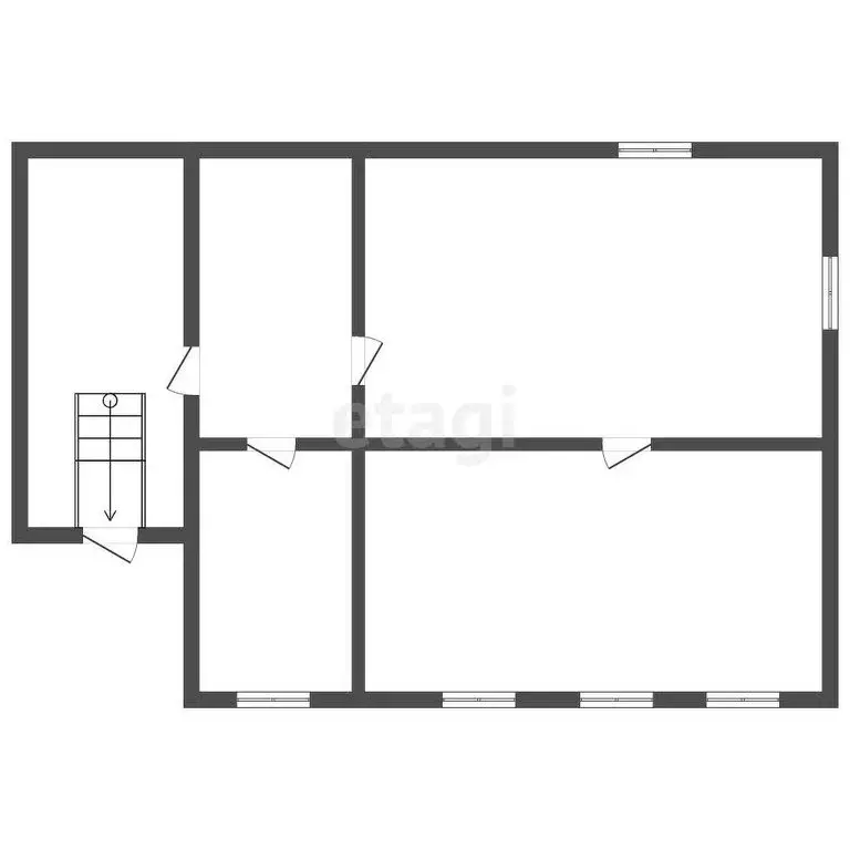 Дом в деревня Тургенево, Муромская улица (50 м) - Фото 0