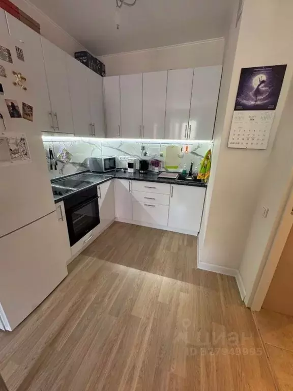 1-к кв. Московская область, Ленинский городской округ, Мисайлово пгт, ... - Фото 2