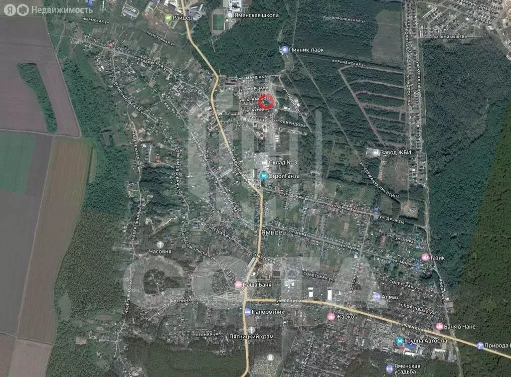 Участок в село Ямное, улица Крамского (6 м) - Фото 1