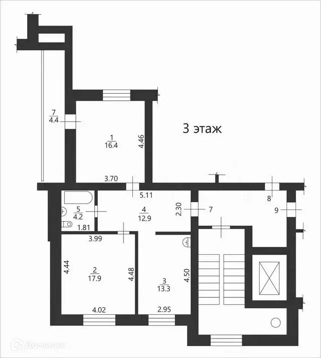 Продаётся 2-к квартира, 63 м - Фото 0