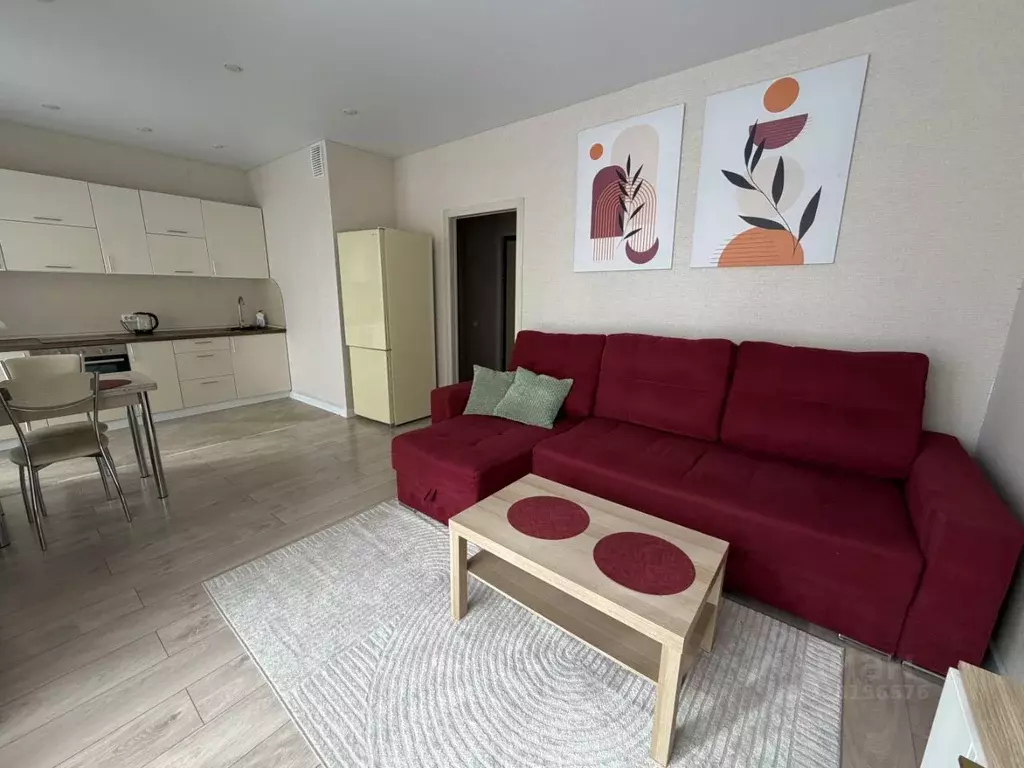 Студия Новосибирская область, Новосибирск ул. Ясный Берег, 13 (32.6 м) - Фото 1