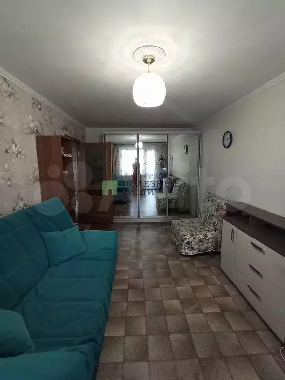1-к. квартира, 34 м, 1/6 эт. - Фото 1